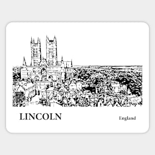 Lincoln England Sticker